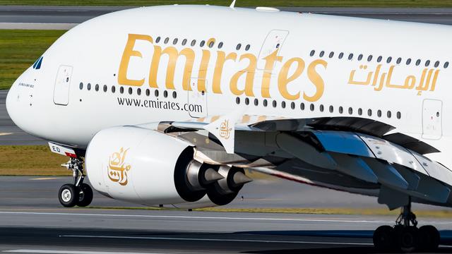 A6-EED:Airbus A380-800:Emirates Airline